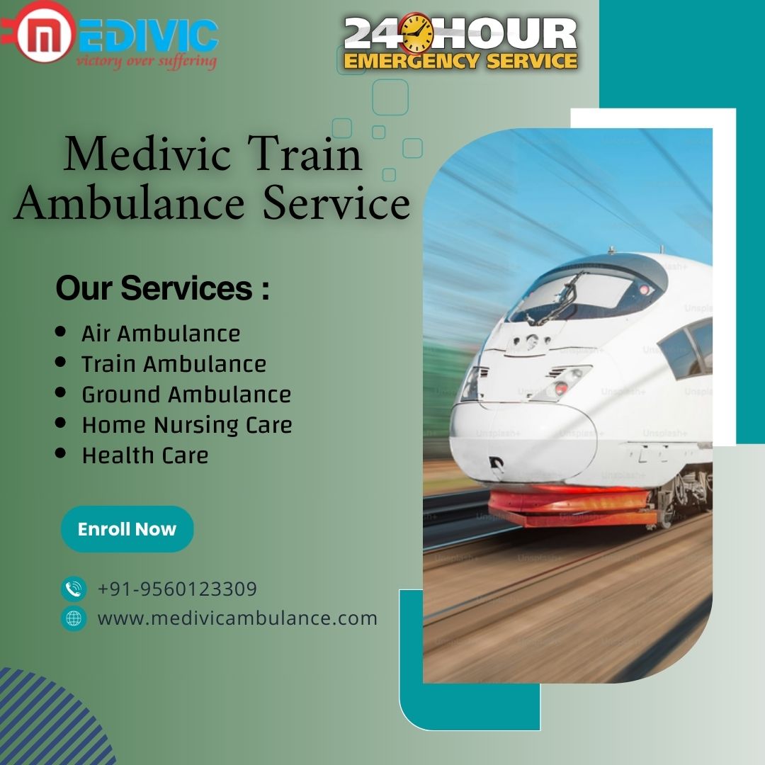 For a world-class Relocation Mission, Contact Medivic Train Ambulance in Kolkata