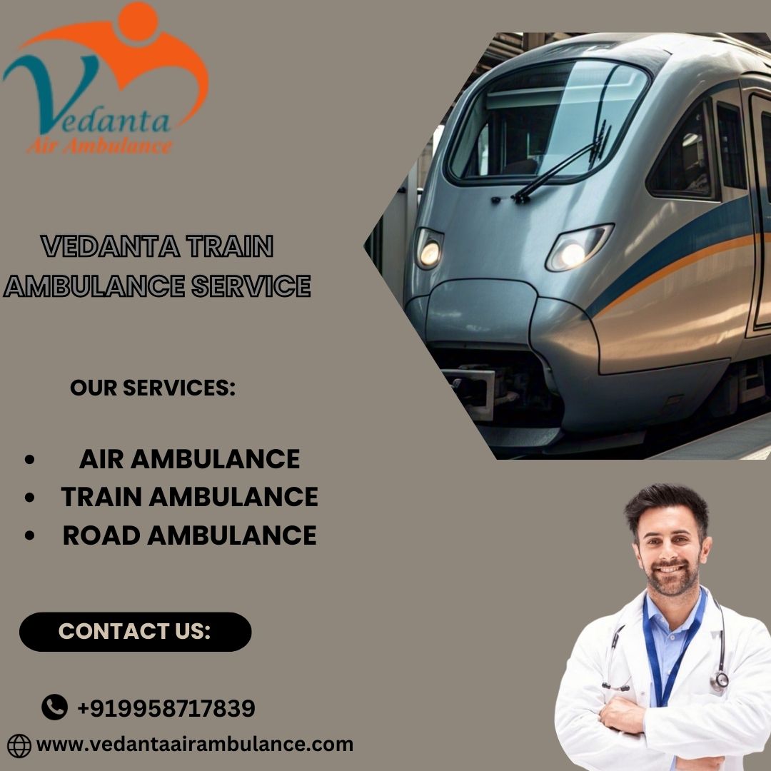 Long-distance travel is made simple in Guwahati by the Vedanta Train Ambulance Service