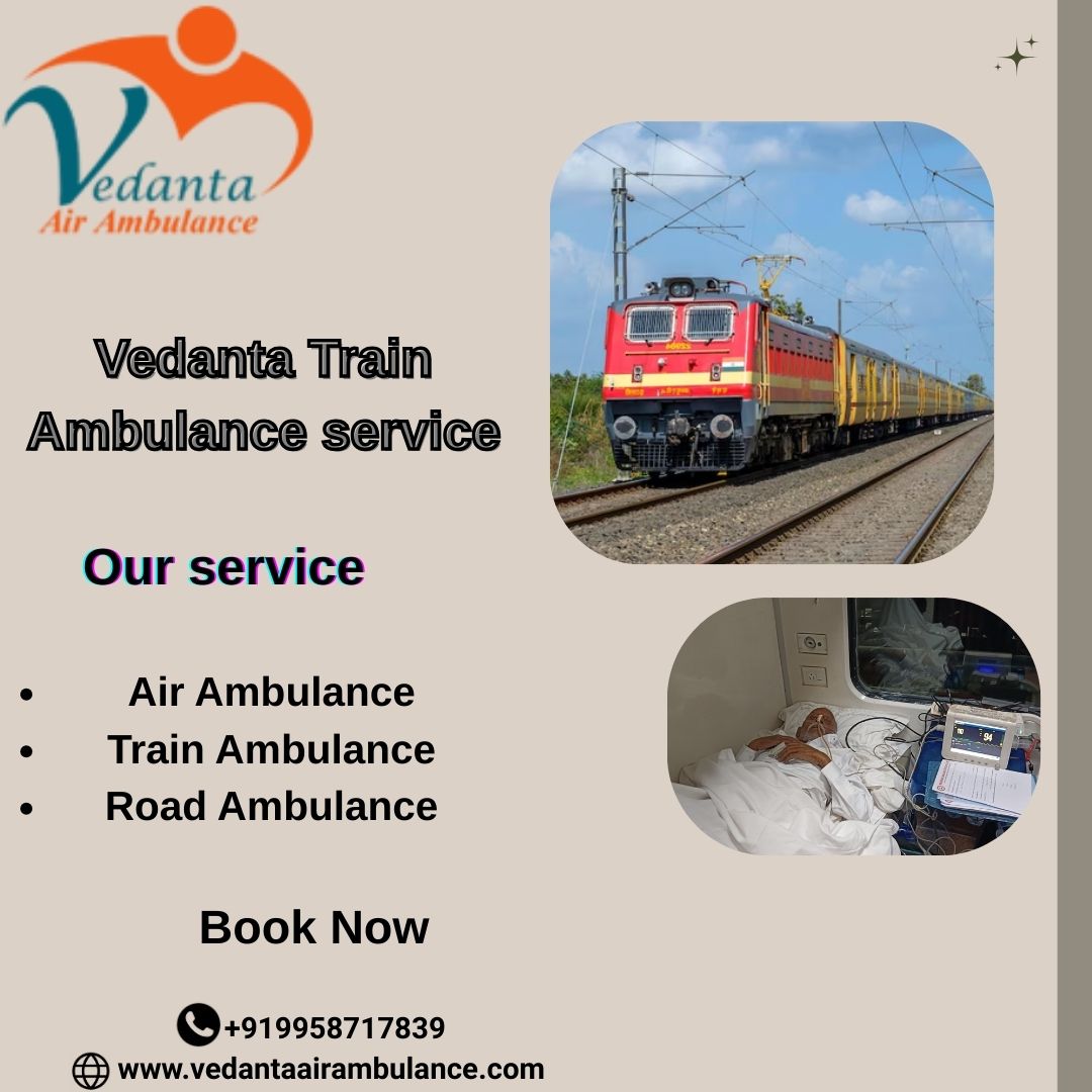 Vedanta Provides Skilled Helpers to Travel in a Train Ambulance in Guwahati