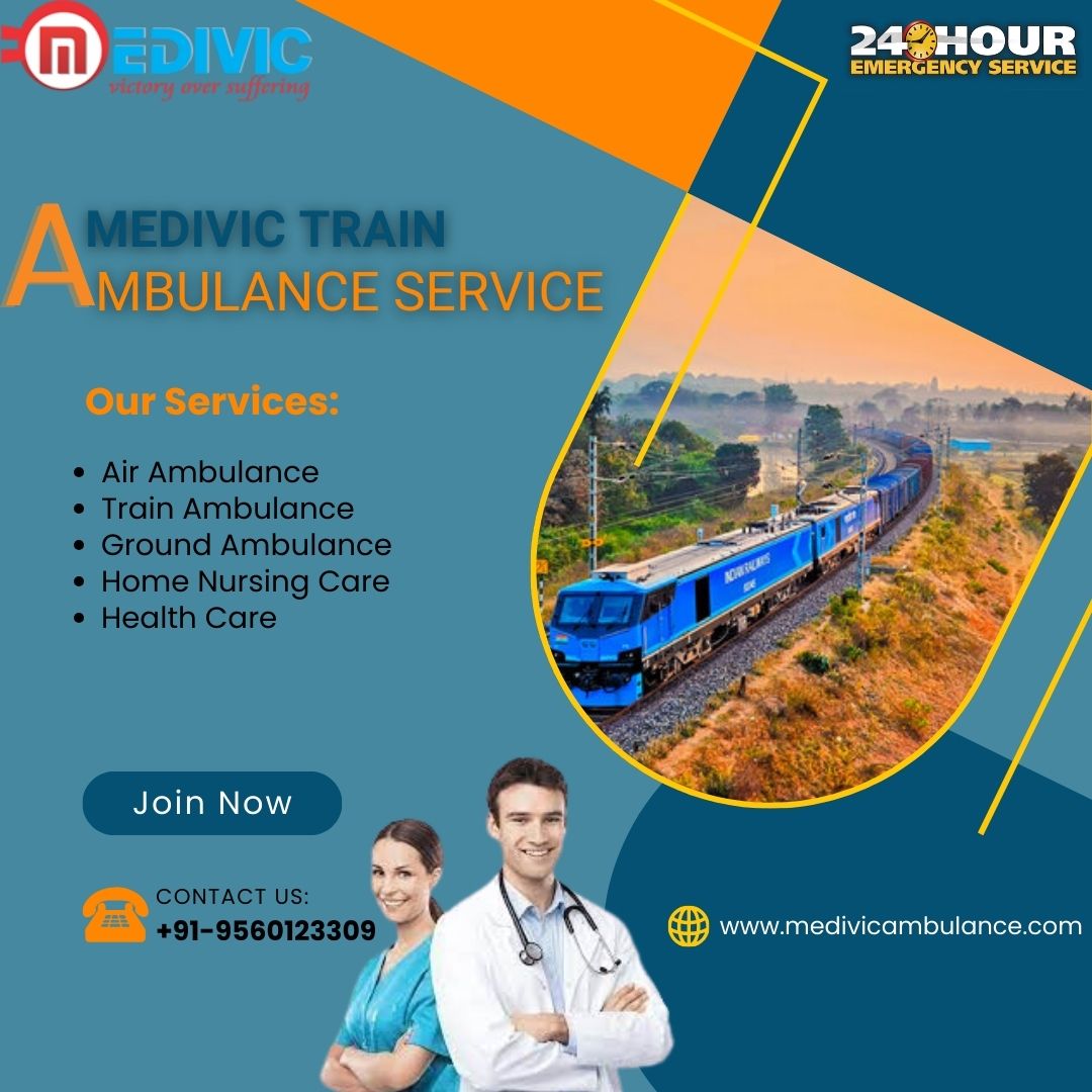 Highest Intensity of Transfer is done by Medivic Train Ambulance in Kolkata