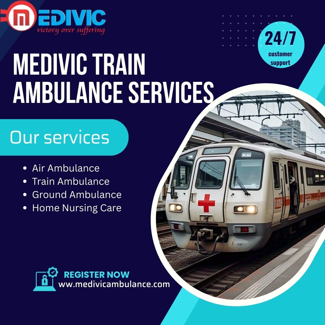 Medivic Offers a Fully Overlooked Medical Care in Mumbai in a Train Ambulance