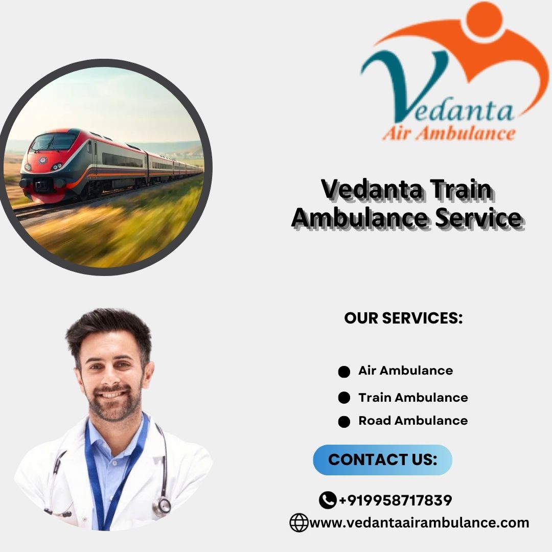 Vedanta makes sure that a train ambulance in Delhi operates efficiently at all times