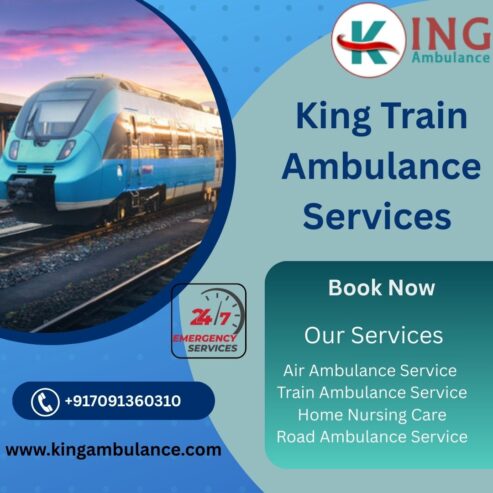 King Allowing the Journey to be extremely favorable in Chennai in a Train Ambulance