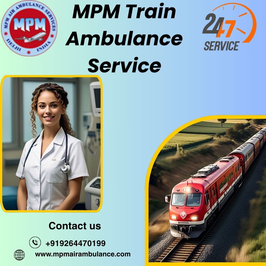 Interstate ICU Transfer in Raipur is Made Possible with MPM Train Ambulance