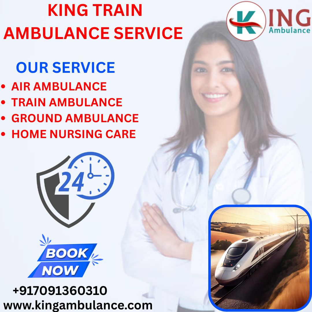 Good medical facilities are provided in Patna with the help of King Train Ambulance