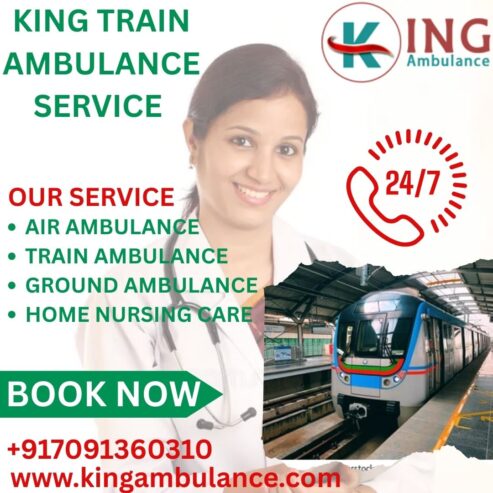 King Train Ambulance has been providing ICU services in Mumbai