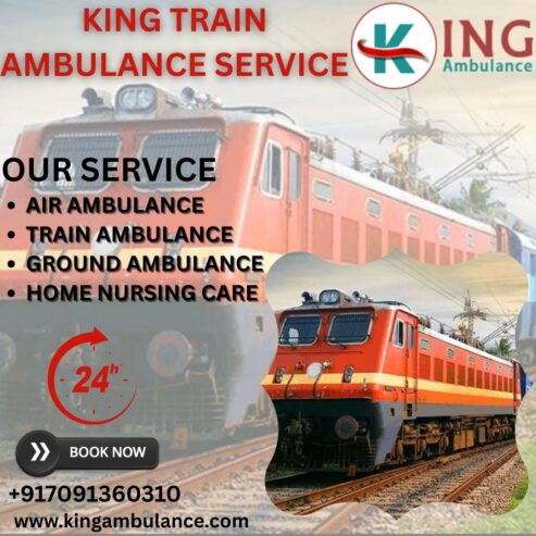 King Train Ambulance Service in Ranchi now brings a great offer for your patients