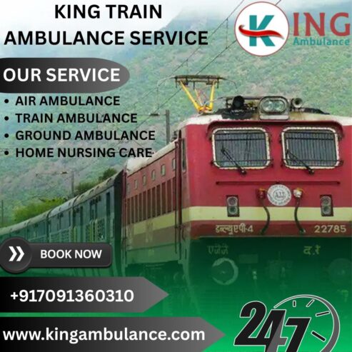 King has Specialist Medical Professionals in a Train Ambulance Service in Silchar