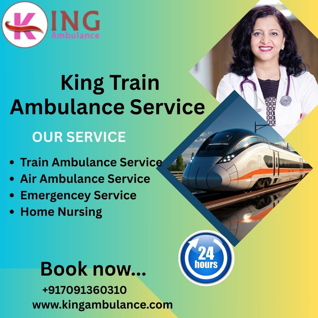 King Train Ambulance in Darbhanga Offers a Well-Trained Team 24/7