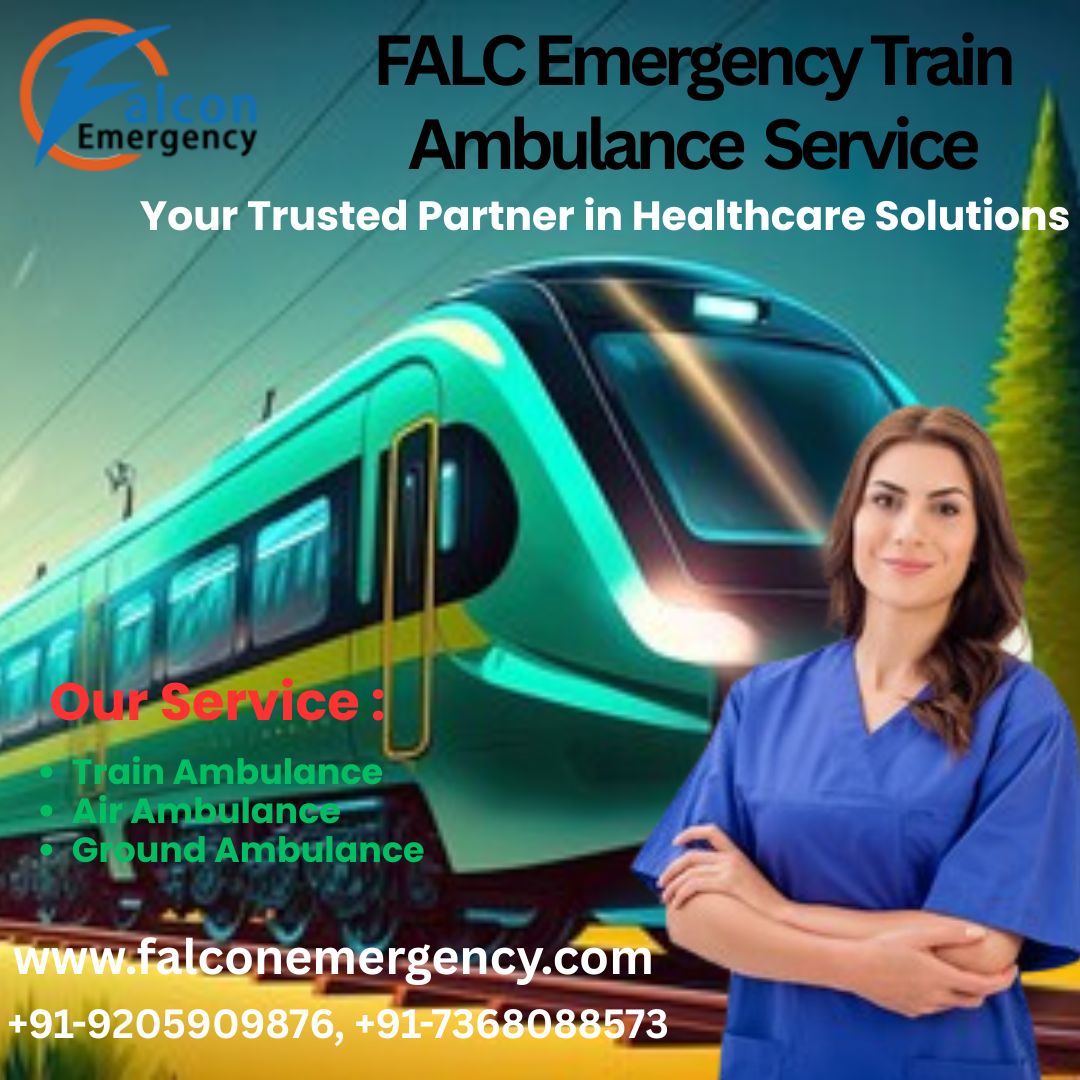 FALC Emergency organizes vital transfers with medical experience in a train ambulance in Delhi