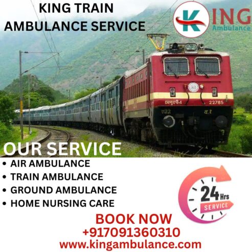 King Train Ambulance Services is the excellent medical service in Guwahati
