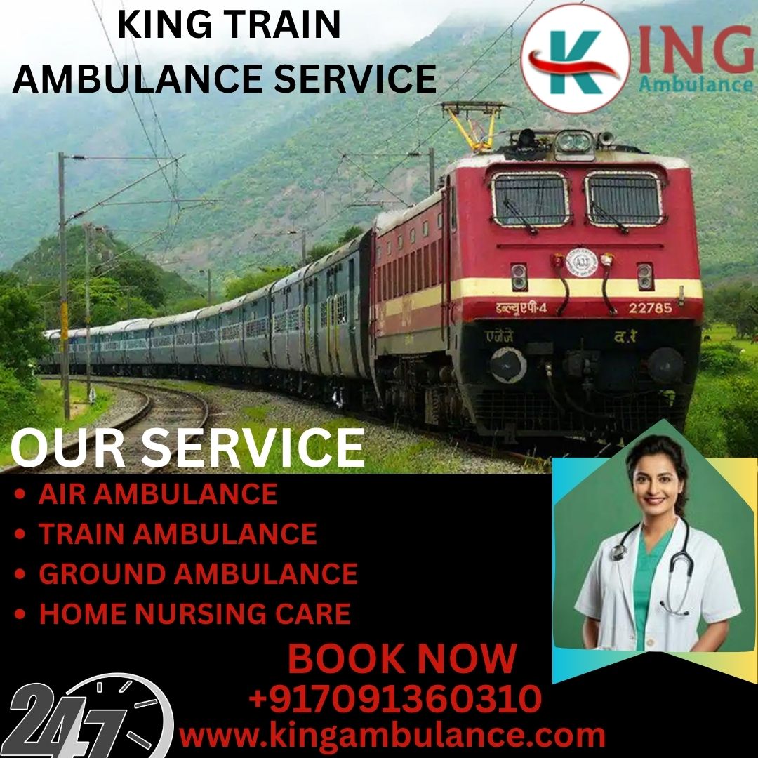 King Train Ambulance Service has now come to the city of Kolkata