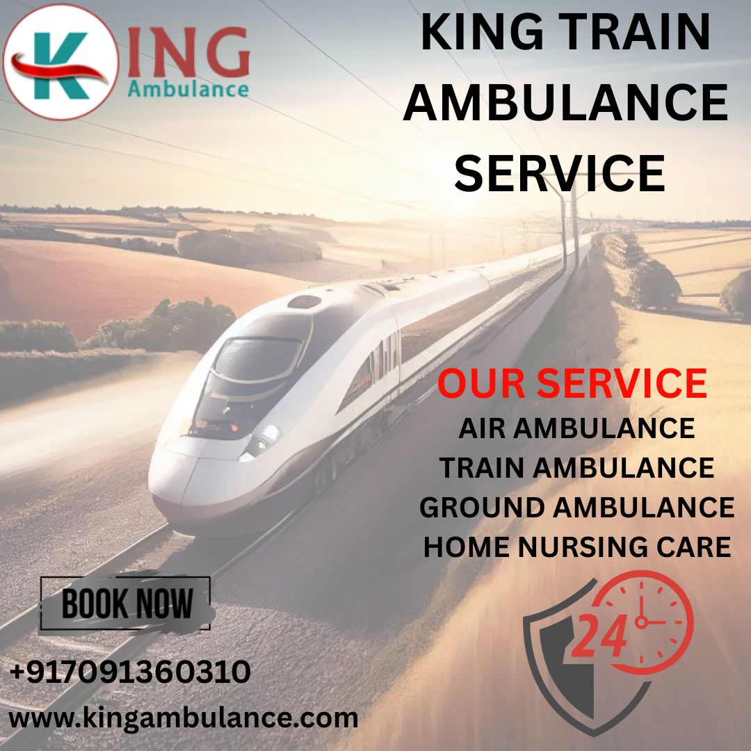 King Claims Punctuality is the Key to their Success in a Patna Train Ambulance