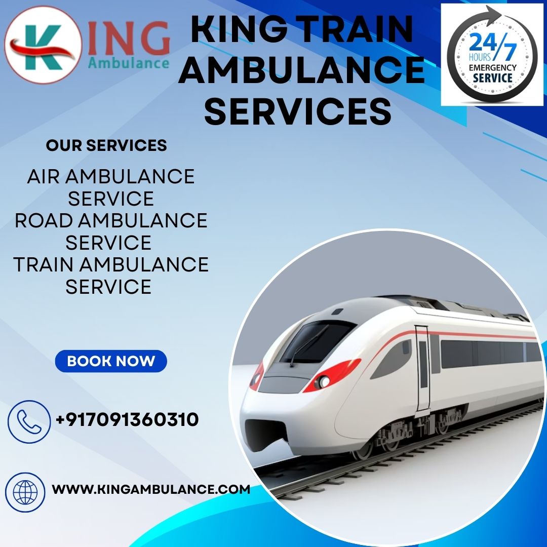 King Train Ambulance to Keep Patient Stable during Transfer in Allahabad