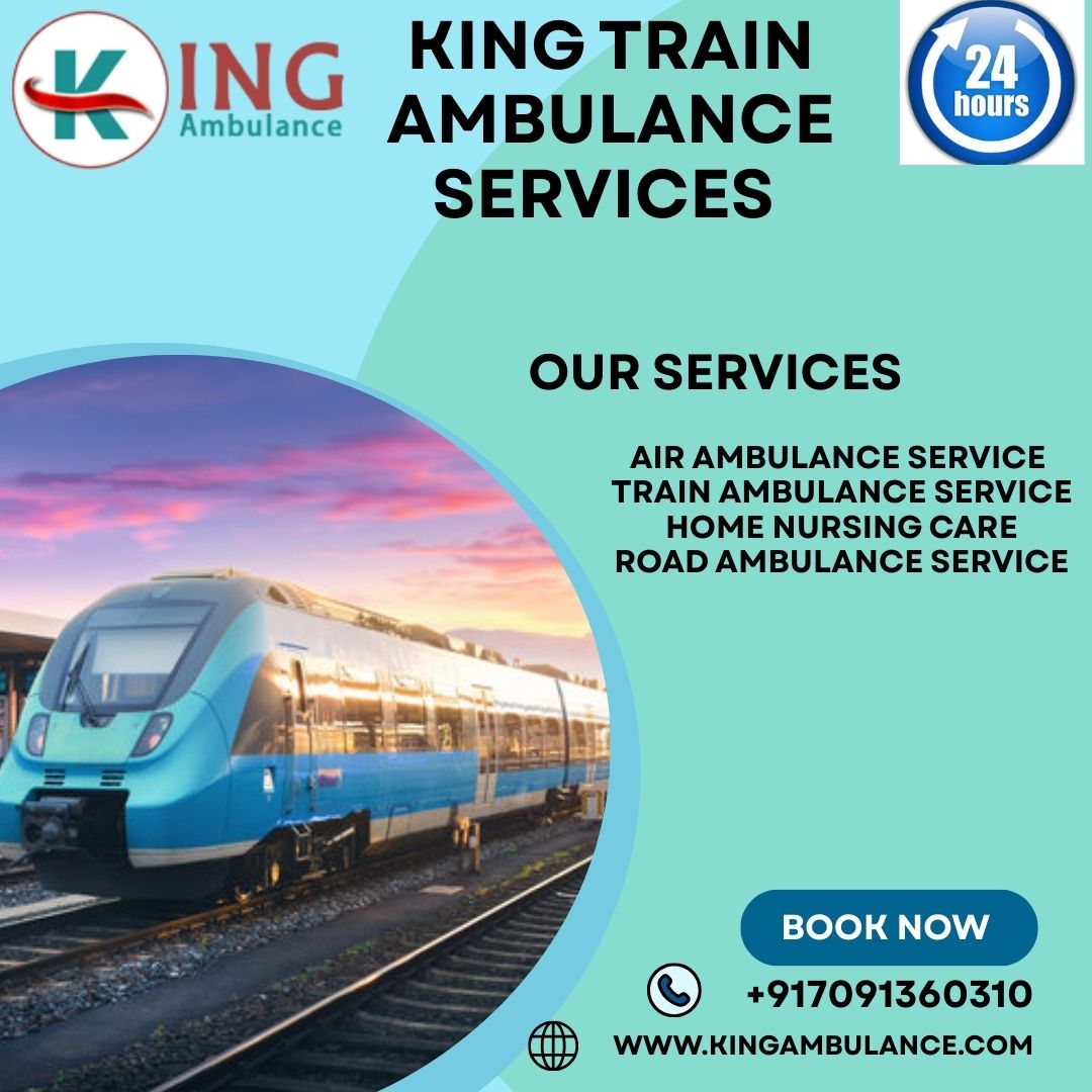 King Train Ambulance in Darbhanga tackles any potential situation during the transfer