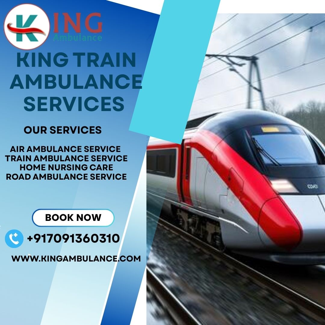 King Train Ambulance in Jamshedpur provides care even during travel