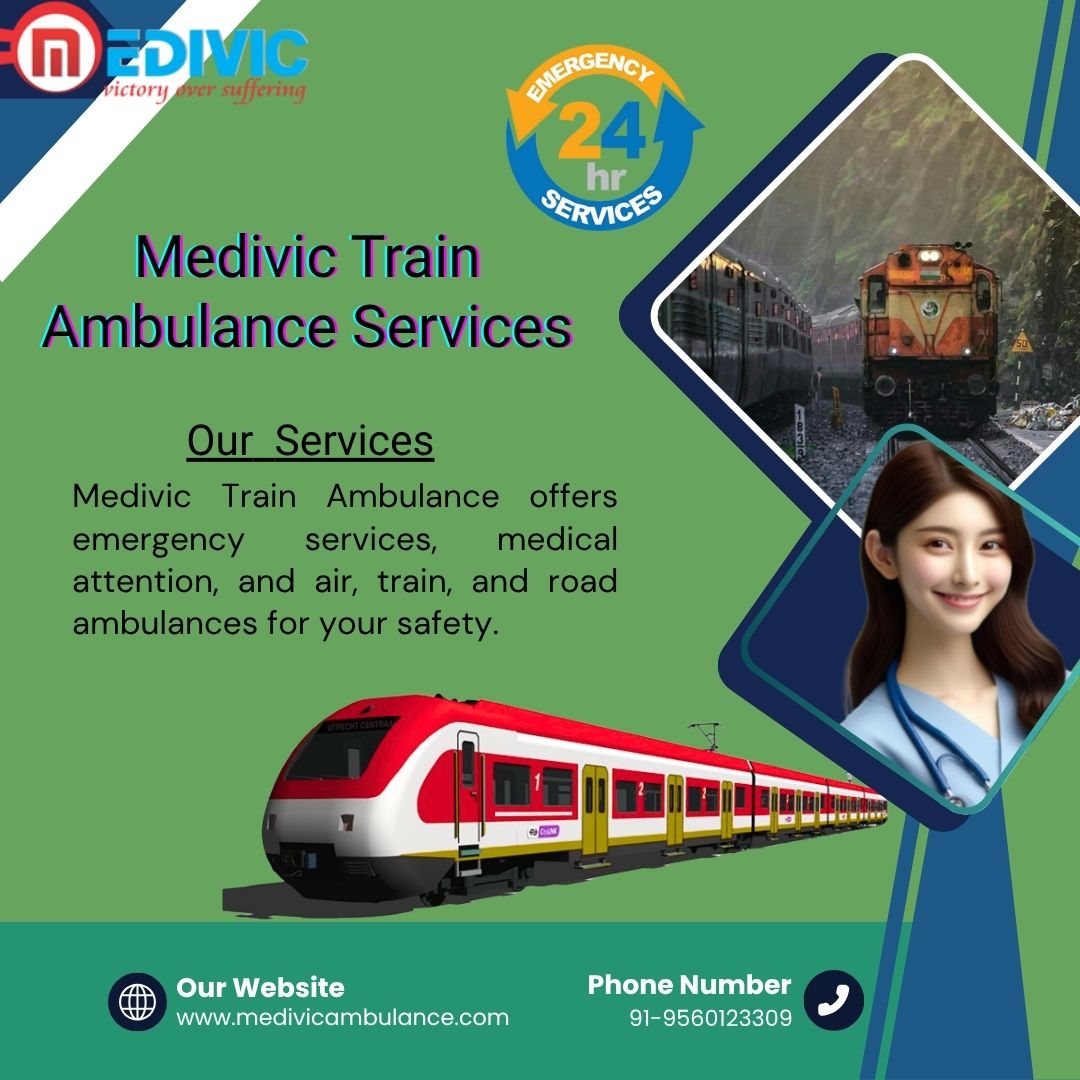 Medivic Offers Pocket Budget Cost to its Patients in Patna in a Train Ambulance