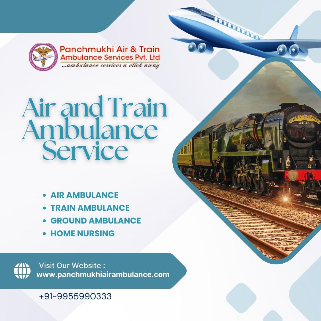 Use Optimum Air Ambulance from Delhi with a Critical Care Facility by Panchmukhi