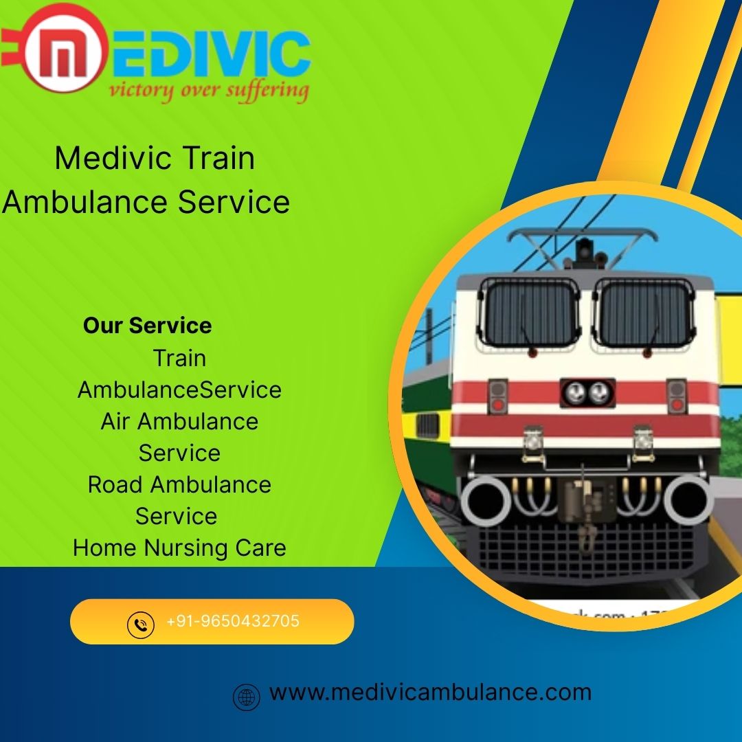 Utmost Efforts are taken while scheduling the Medivic Train Ambulance in Indore