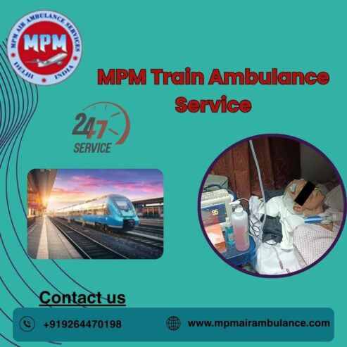 MPM Train Ambulance in Ranchi Transfers Patients within the Budget of the Family