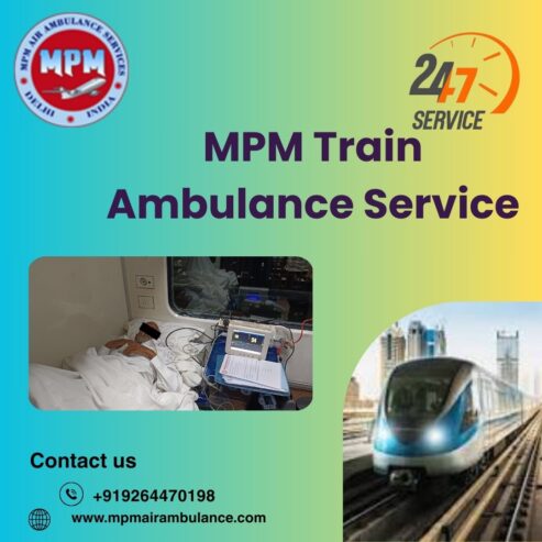 MPM Train Ambulance Never Stops Providing Care during Transfers in Jamshedpur