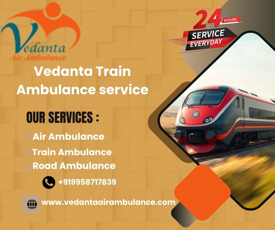 Vedanta is known for Its Effectiveness in the Ambulance Sector in Bhilai via its Train