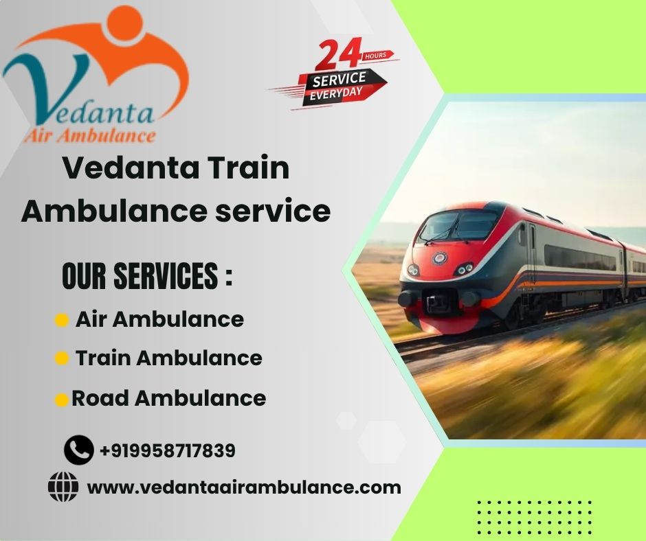 Vedanta ensures that Long Routes are aligned with Healing Needs in Patna in a Train Ambulance