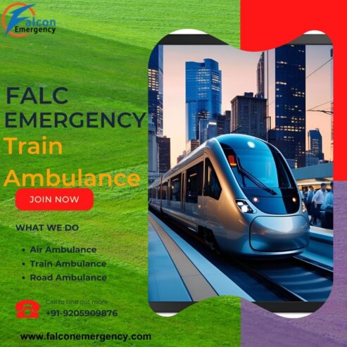 FALC Emergency Offers Guided Medical Transit in Jamshedpur in its Train Ambulance