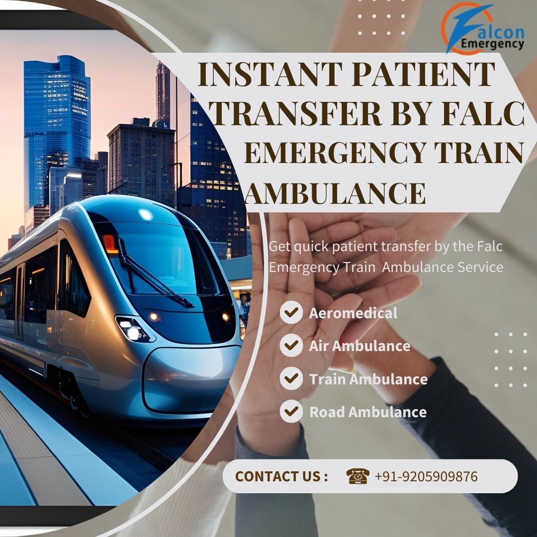 FALC Emergency Train Service in Bangalore, Providing Pitying Medical Transfer with State-of-the-Art Facilities.
