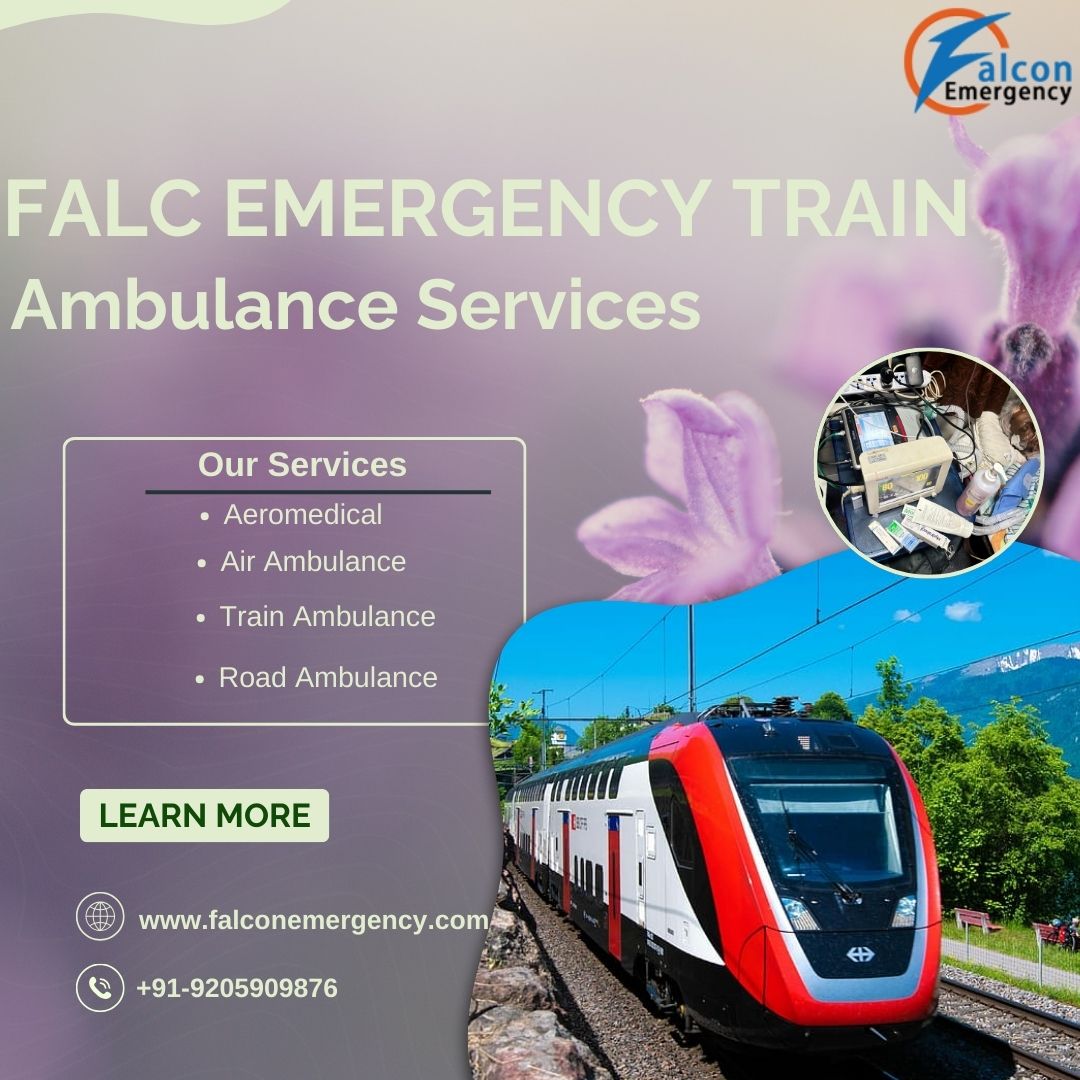 Falc Emergency is focused on managing the logistics of the mission in Guwahati with its Train Ambulance service