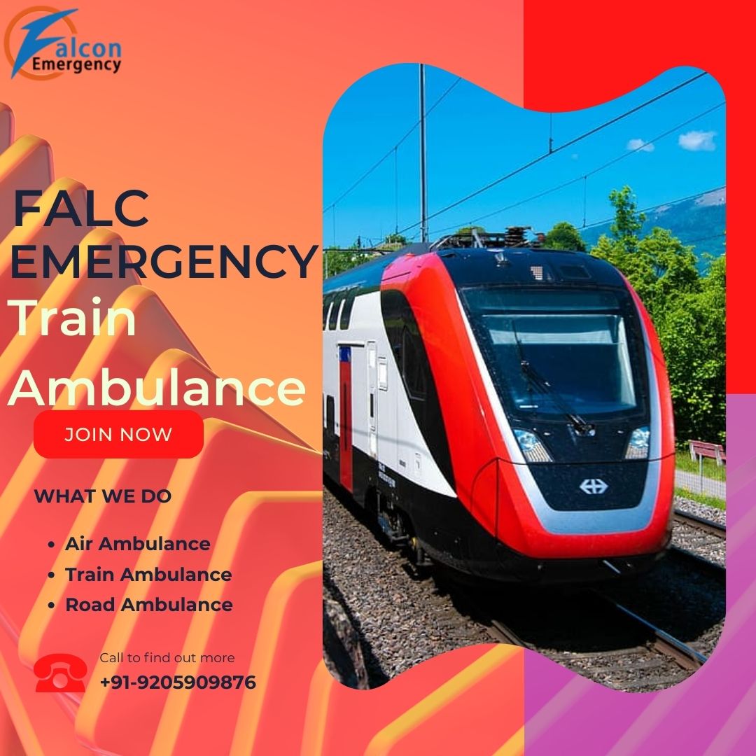 Falc Emergency Train Ambulance in Guwahati creates an ideal environment for travel