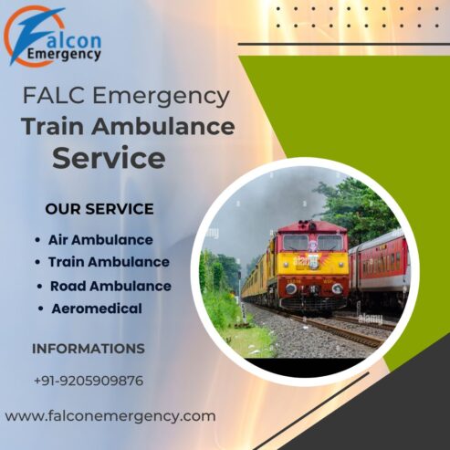 FALC Emergency provides relief through coordinated transport in Nagpur with its train ambulance