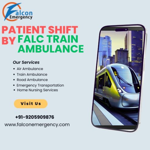 Use Falc Emergency Train Ambulance to Get the Fastest Medical Clearance in Ranchi