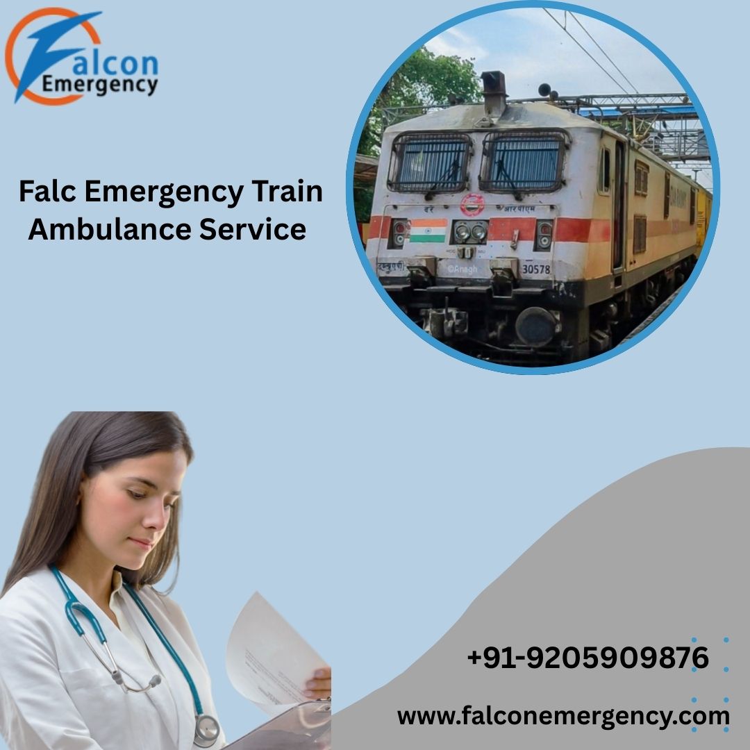 FALC Emergency Ensures Every Medical Need is Looked after in Raipur inside a Train Ambulance