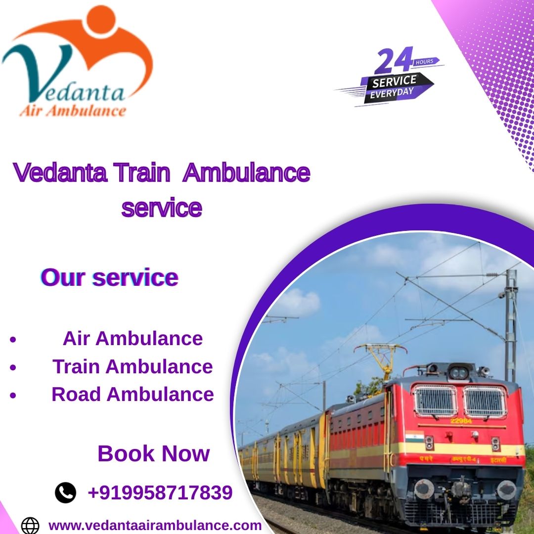 Transfer the patient safely with the help of Vedanta Train Ambulance in Meghalaya