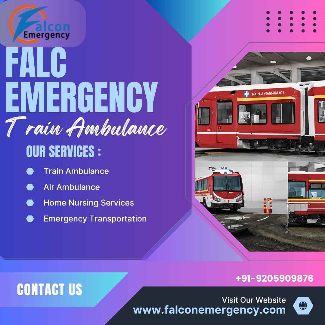 Falc Emergency Doesn’t Let the transfer Be Discomforting in Mumbai with a Train Ambulance