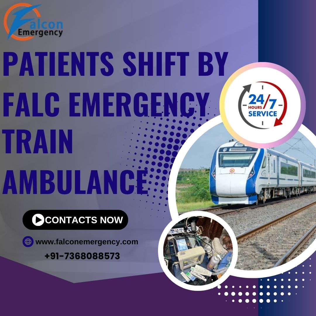 Falc Emergency is Qualified to Bring out Urgent Transport in Bangalore in a Train Ambulance