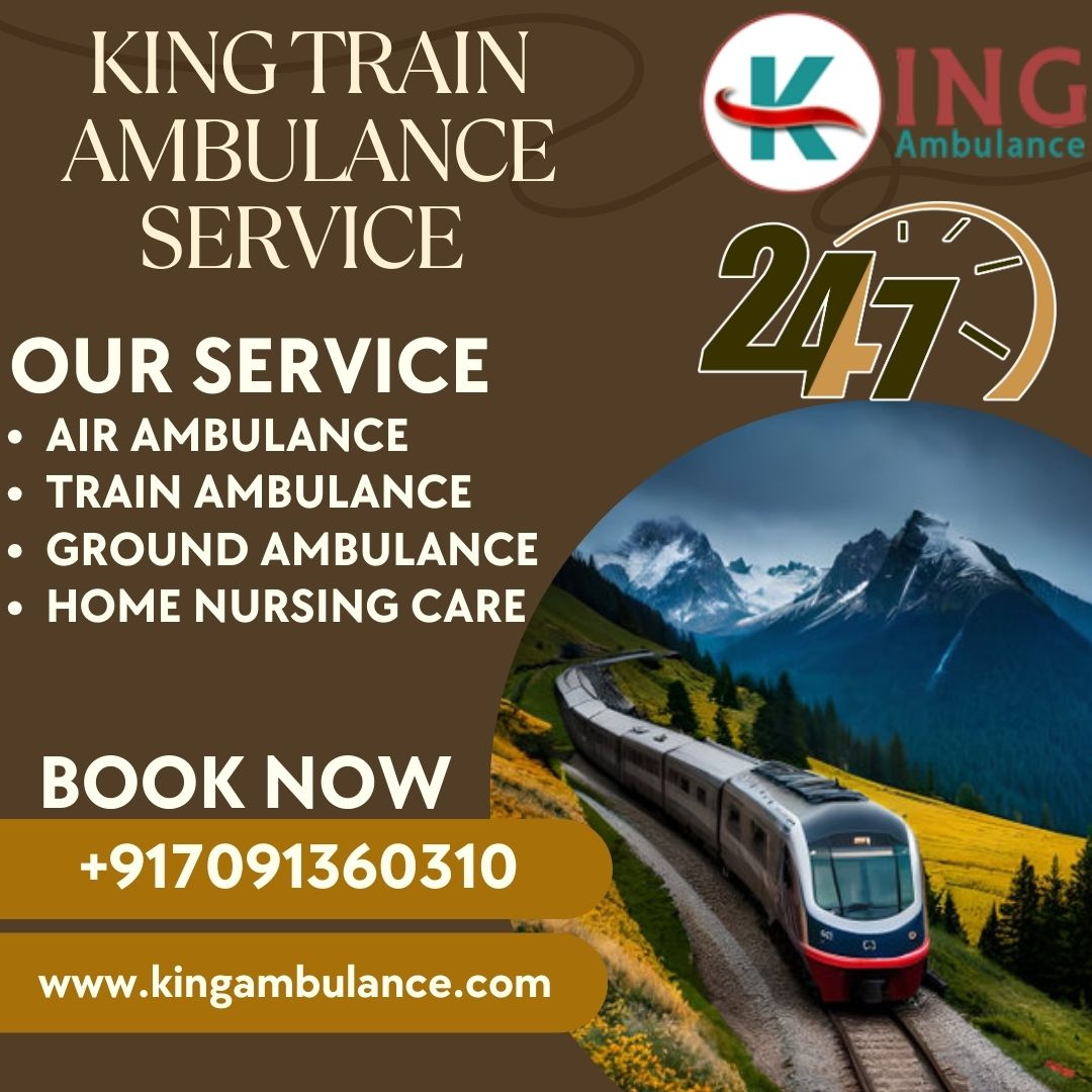 King Train Ambulance Service in Patna takes you to the health center