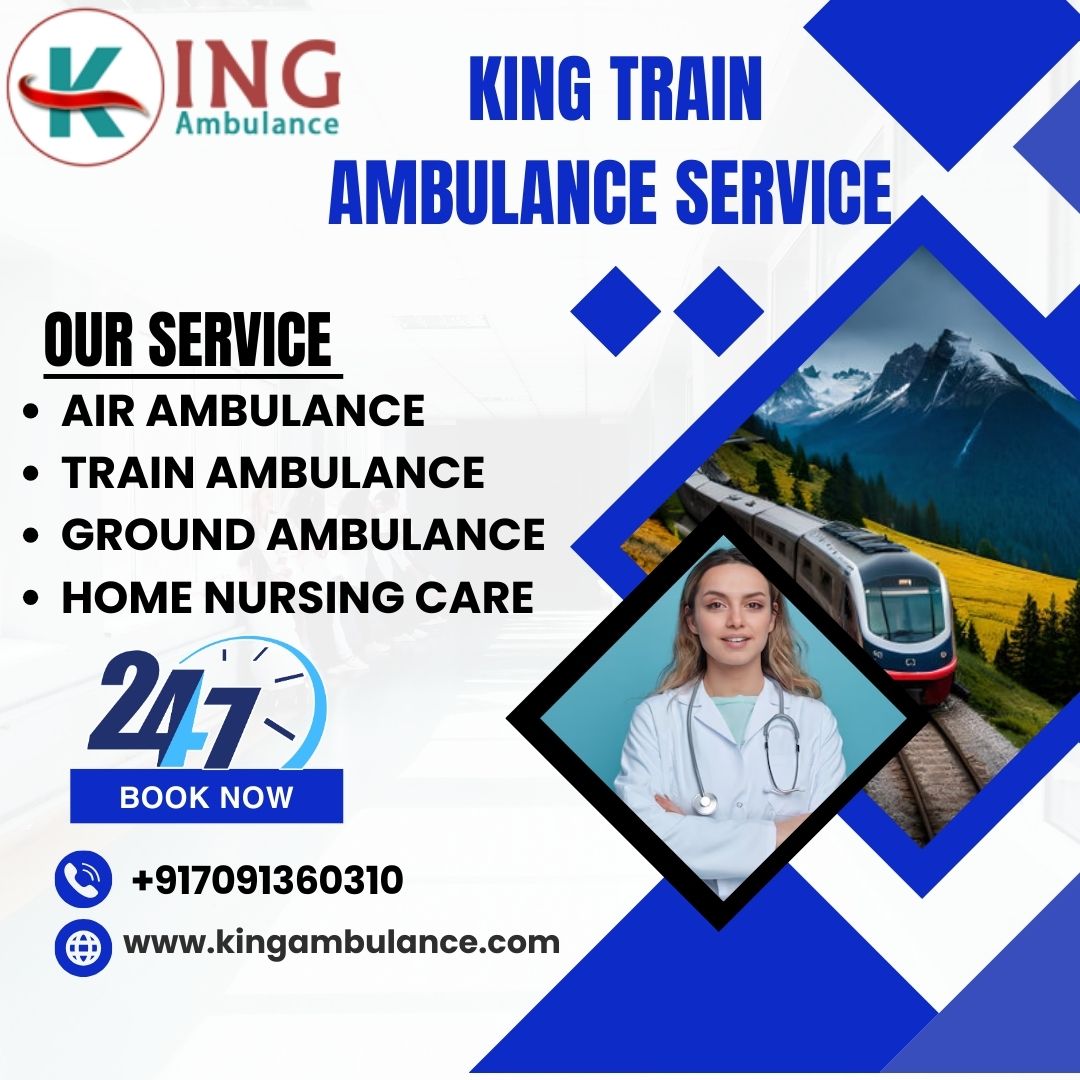 King Train Ambulance shows Medical Transfer with Efficiency and Dedication in Varanasi