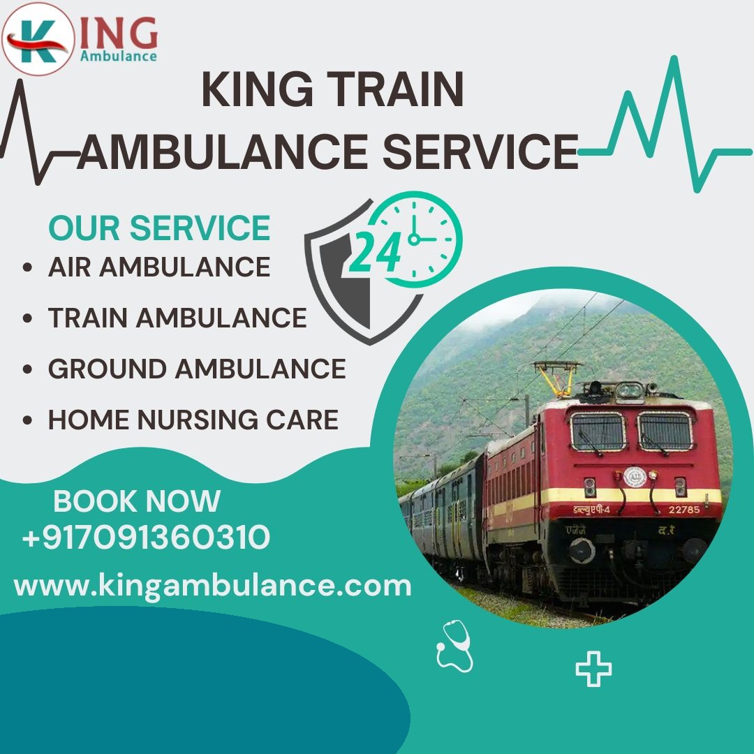 King provides an Extensive Array of Train Ambulances like ACLS, BLS, and NLS in Patna