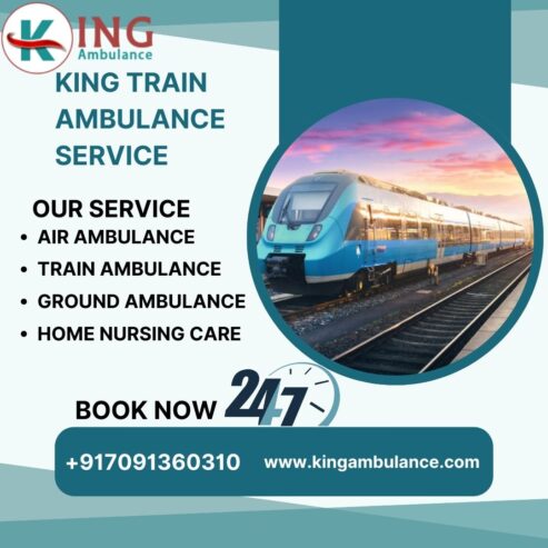King Low-Cost Train Ambulance followed compulsory protection measures in Ranchi