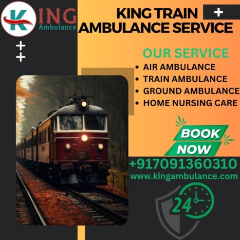 King Offers a Tailor-Made Travel Solution in Ranchi with its Train Ambulance
