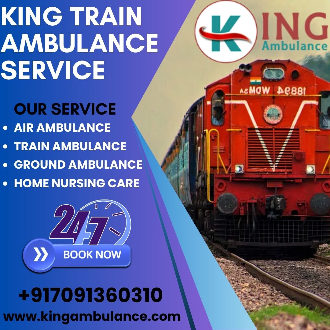 King Train Ambulance Service transfers sick people from Mumbai to another city