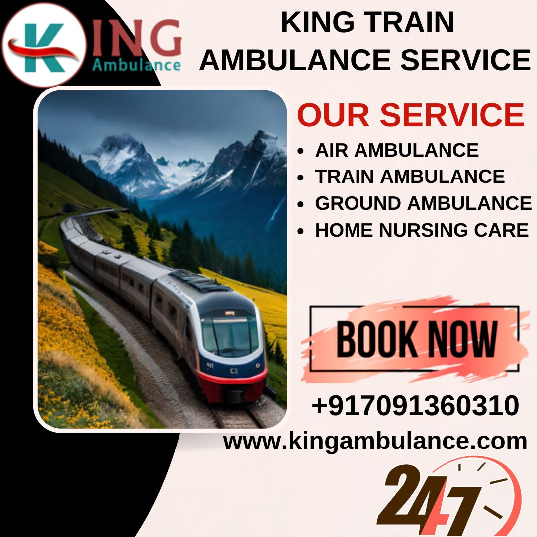 King Considers Punctuality is Crucial in Patna in a Train Ambulance Transfer