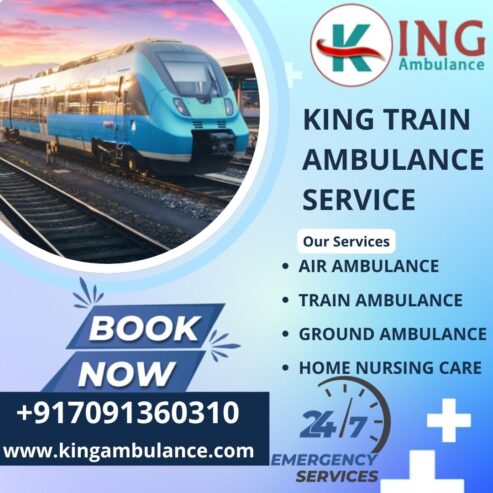 King Helps Bring Better Care Within Reach in Ranchi with its Train Ambulance