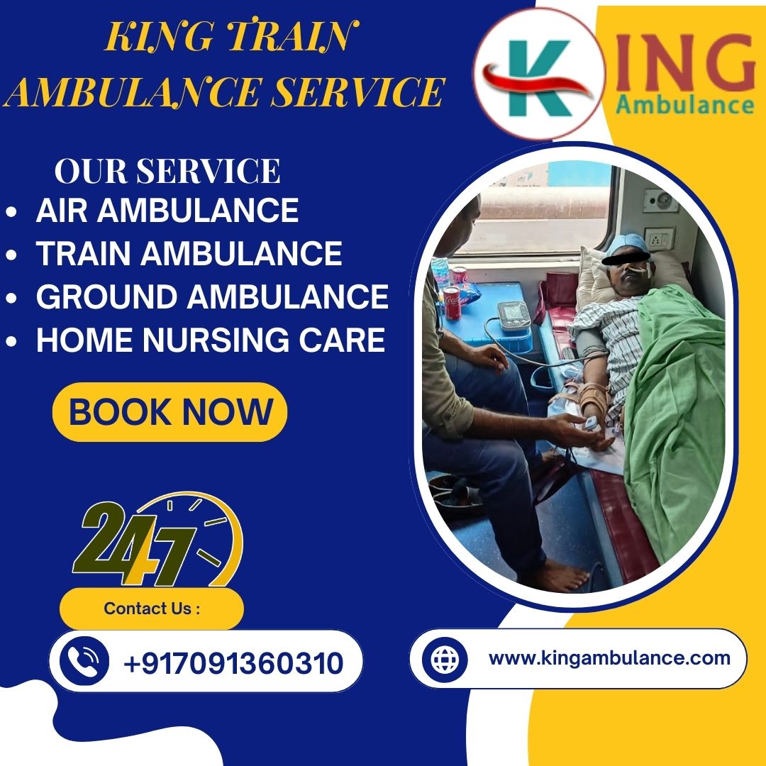 King Train Ambulance Offers Exceptional Patient Shifting in Ranchi
