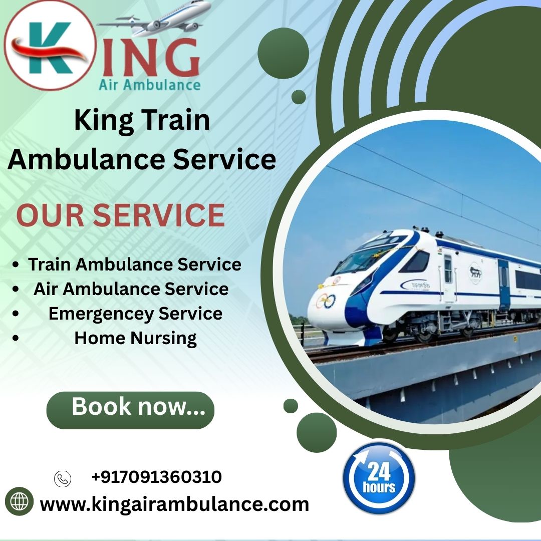 King Shifts in a Cordial and Capable Manner in Raipur in a Train Ambulance