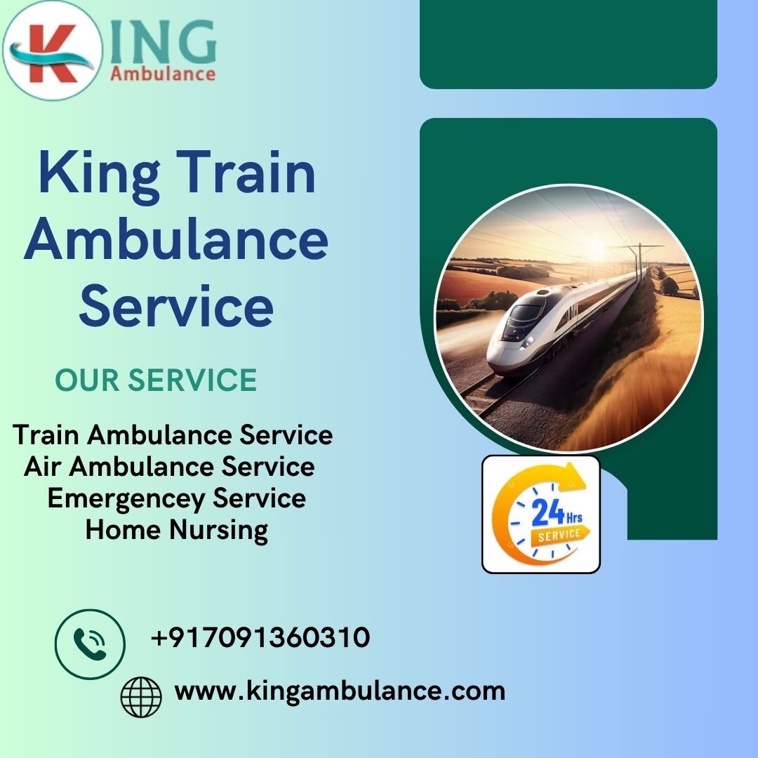 King Offers Helping Hands across Every Journey in Chennai in a Train Ambulance