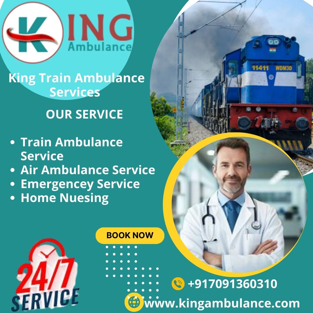 King has evolved into a Safe and Experience Train Ambulance in Raipur