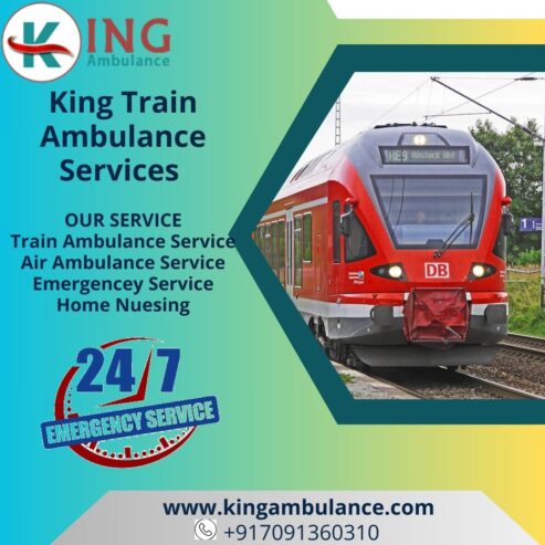 King offers Reliable Ambulances for Train in All Locations in Nagpur